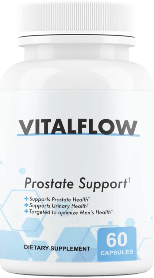 Single VitalFlow bottle — 30-day supply of prostate support capsules